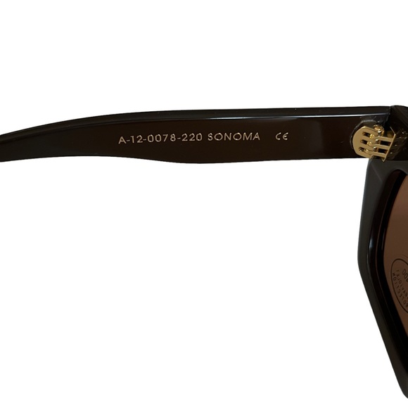 ANINE BING Sonoma Sunglasses in Brown NWT - Picture 9 of 9